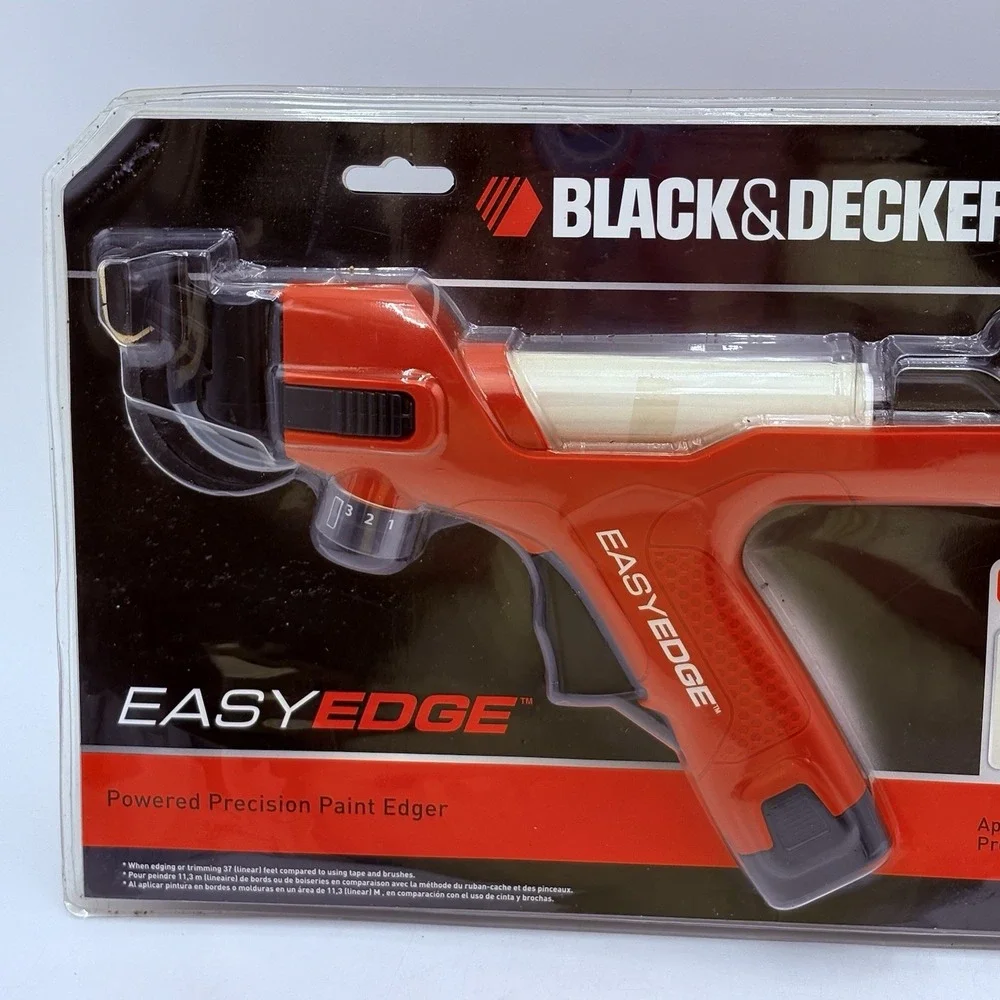 NEW Black & Decker Easy Edge Power Paint Edger & Refill Pack BDPE210 Battery Inc